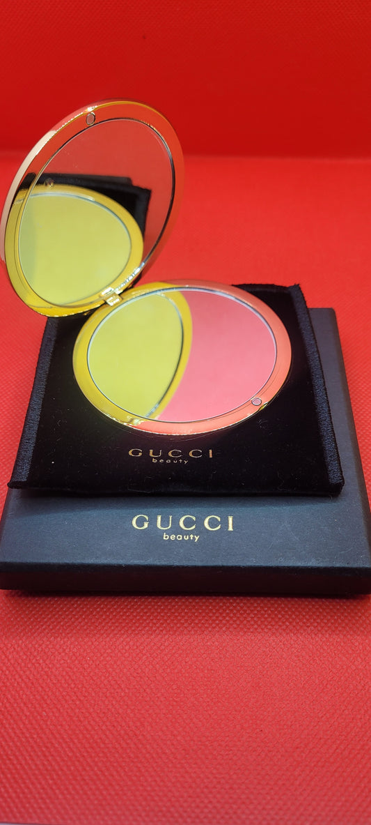 Gucci purse compact mirror