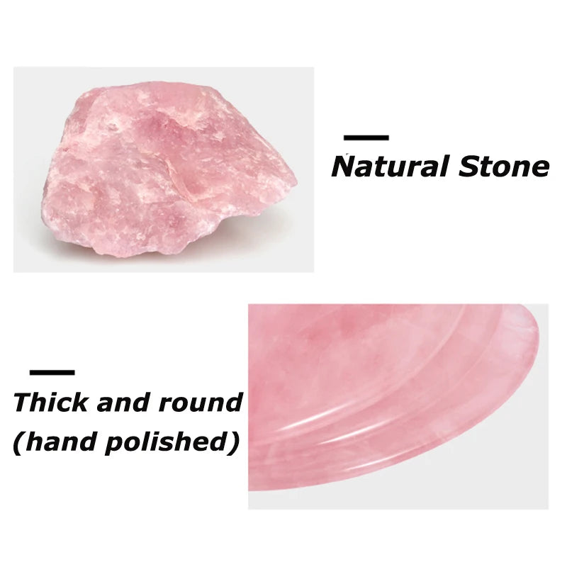 Natural Rose Quartz Gouache Scraper For Face Jade Roller Gua Sha Massage Face Roller Eye Sleeping Mask Anti Wrinkle Beauty Tools