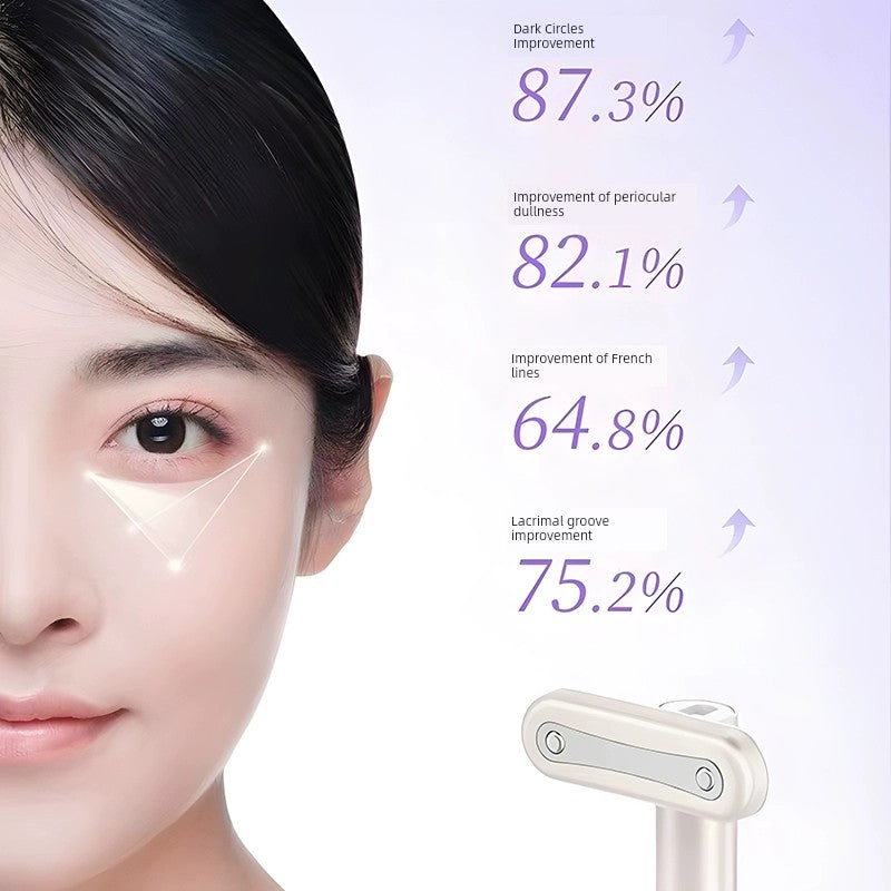 Electric Eye Massager Instrument Beauty Instrument Eye Cream Import Eye Rod Eye Care Eye Bag Wrinkle Hot Compress Removes Dark Circles QL