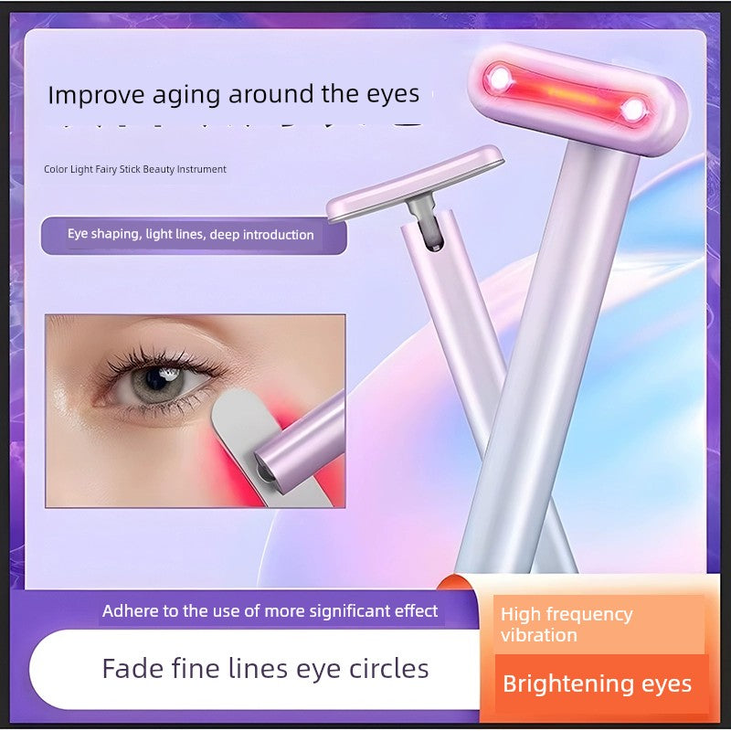 Electric Eye Massager Instrument Beauty Instrument Eye Cream Import Eye Rod Eye Care Eye Bag Wrinkle Hot Compress Removes Dark Circles QL