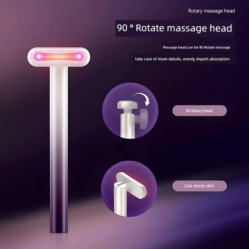 Electric Eye Massager Instrument Beauty Instrument Eye Cream Import Eye Rod Eye Care Eye Bag Wrinkle Hot Compress Removes Dark Circles QL